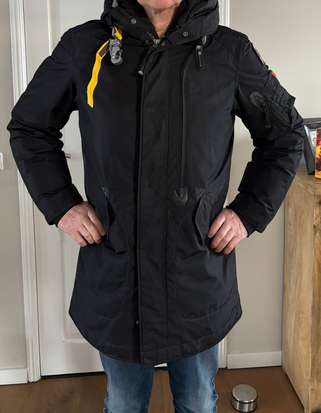 Als nieuw! Parajumpers jas winterjas maat M, Ophalen of Verzenden, Zo goed als nieuw, Maat 48/50 (M), Zwart