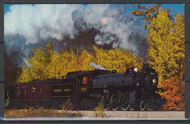 Locomotief Lok No. 1201 Foto-Ansichtkaart Trein t-2 jdu, Ophalen of Verzenden, Zo goed als nieuw, Trein, Kaart of Prent