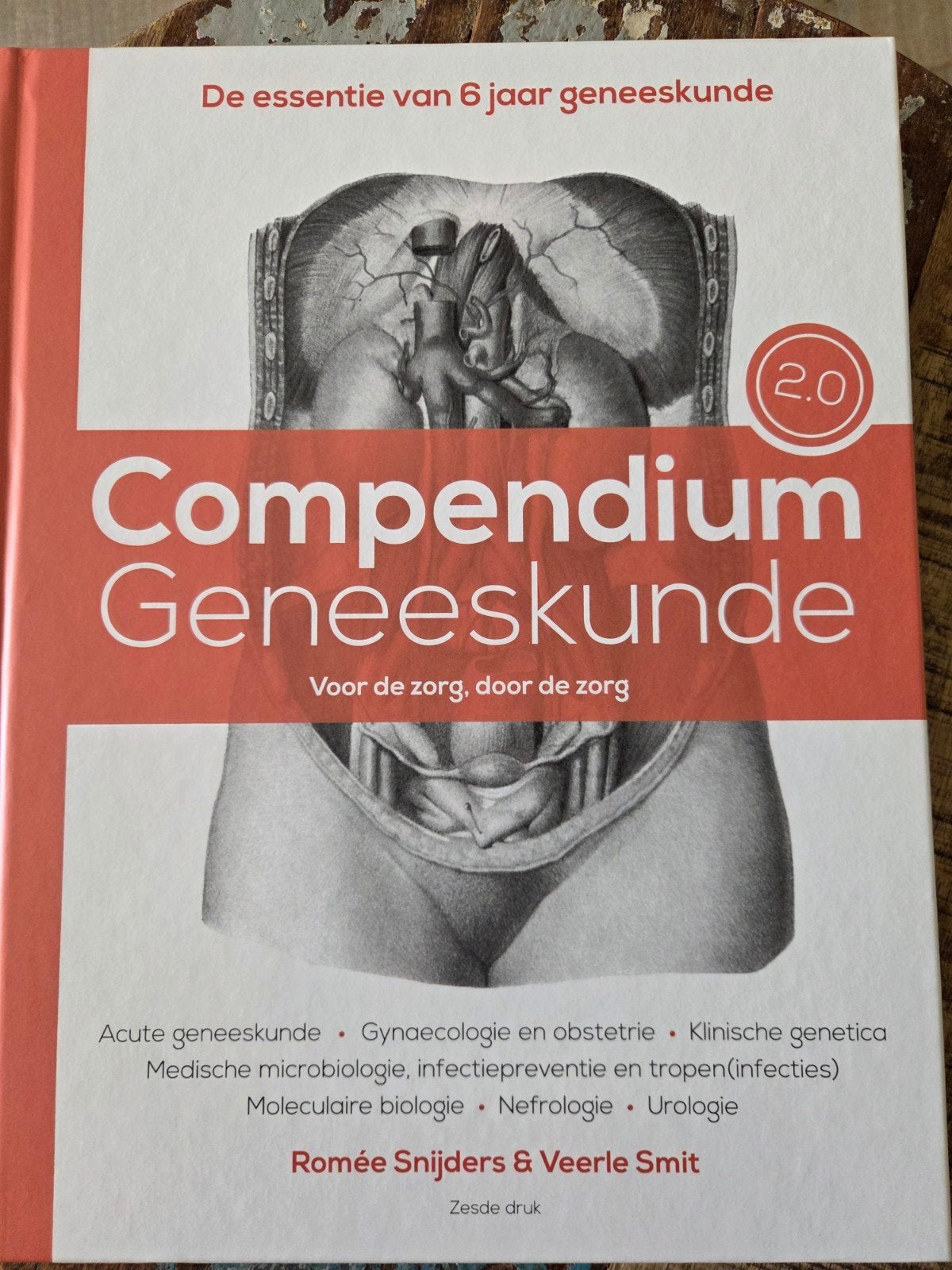 Compendium Geneeskunde 2.0 - Essentie van 6 jaar geneeskunde, Boeken, Romée Snijders & Veerle Smit, Ophalen of Verzenden, Beta