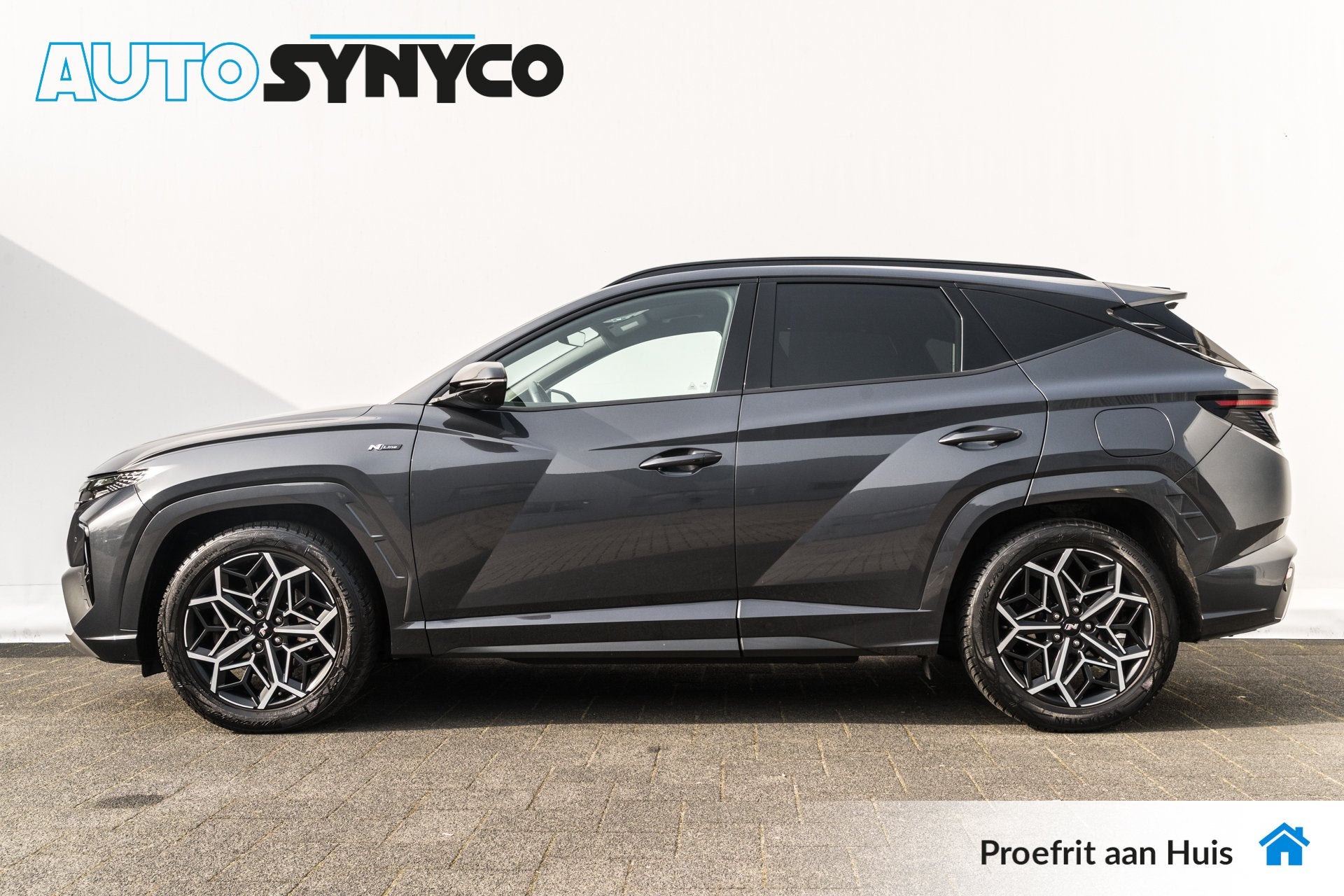 Hyundai Tucson 1.6 T-GDi MHEV N Line | Trekhaak | Adapt. Cru, Auto's, Gebruikt, 4 cilinders, 1650 kg, Handgeschakeld