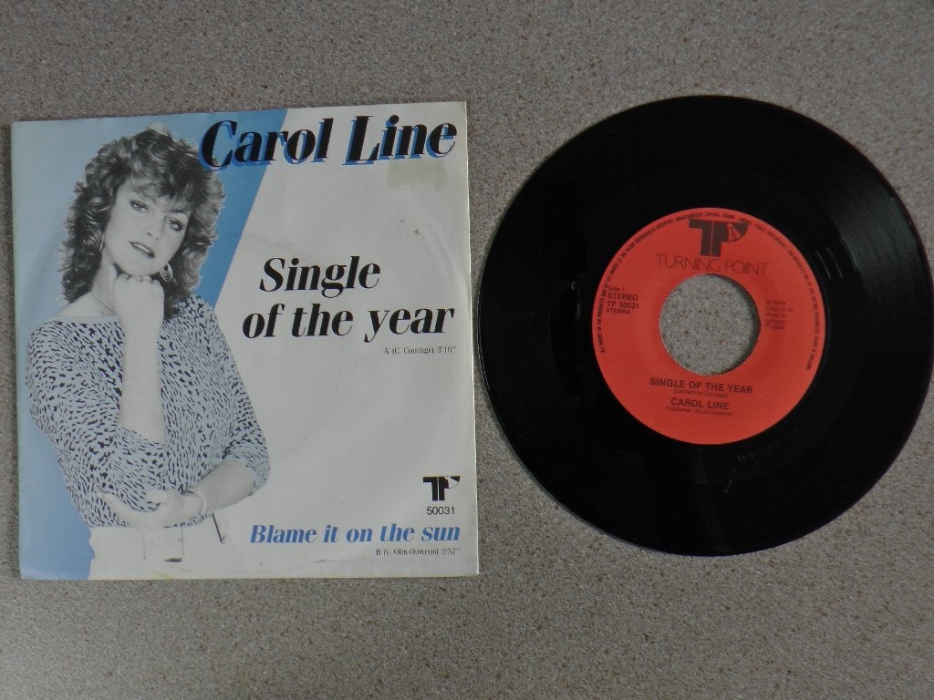 Carol Line - Single of the year VINYL SINGLE, Gebruikt, 7 inch, Pop, Fotohoes