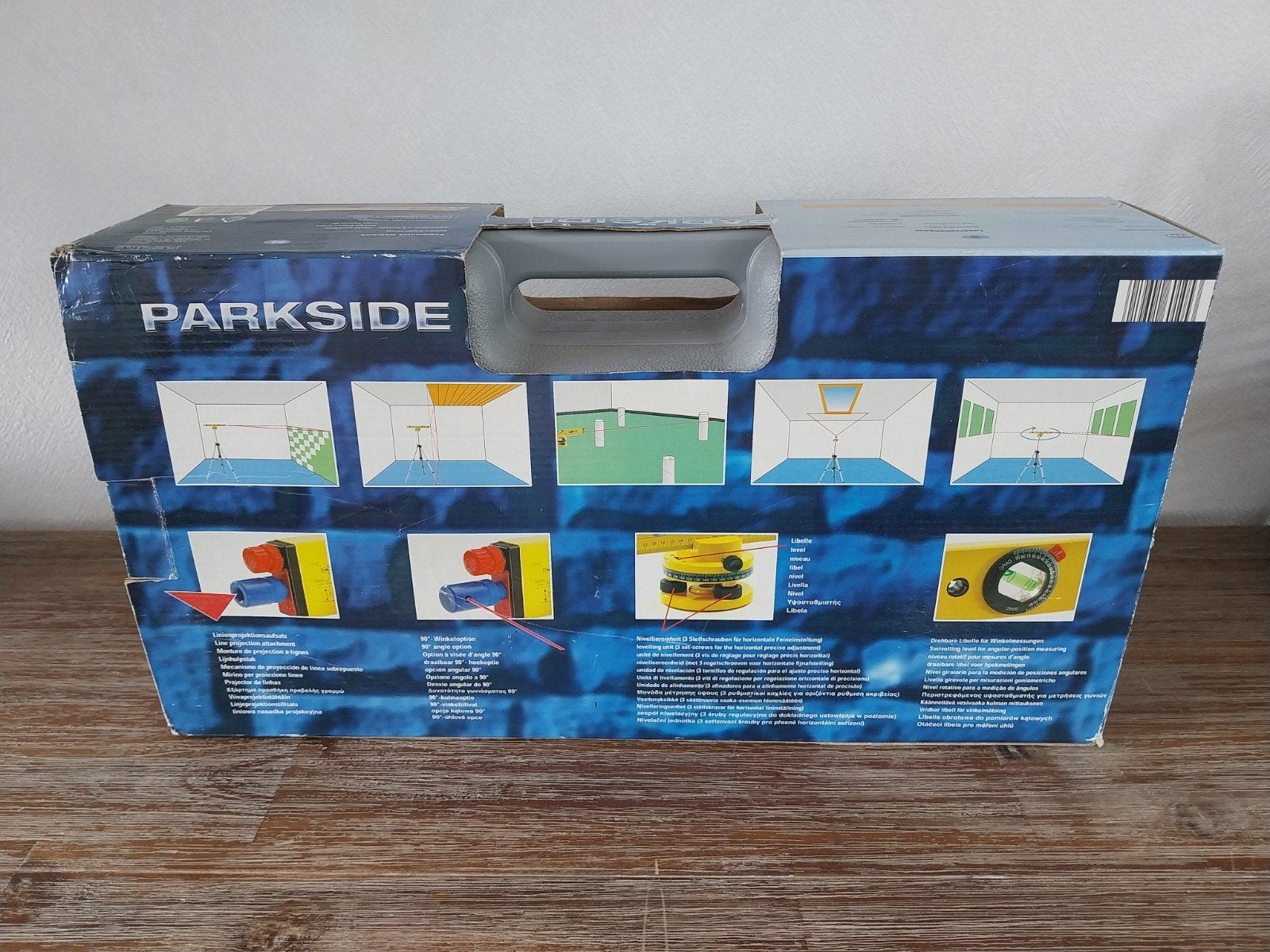 Parkside Laser Waterpas met Statief - Laser 670, Ophalen of Verzenden, Zo goed als nieuw, Licht