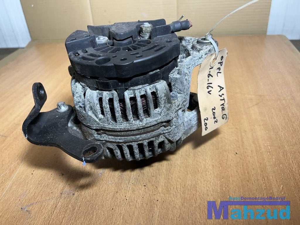 OPEL ASTRA G 1.6 16v Dynamo alternator 100A, Gebruikt, Opel Automobile GmbH, Ophalen of Verzenden, Kontakt@opel-infoservice.de