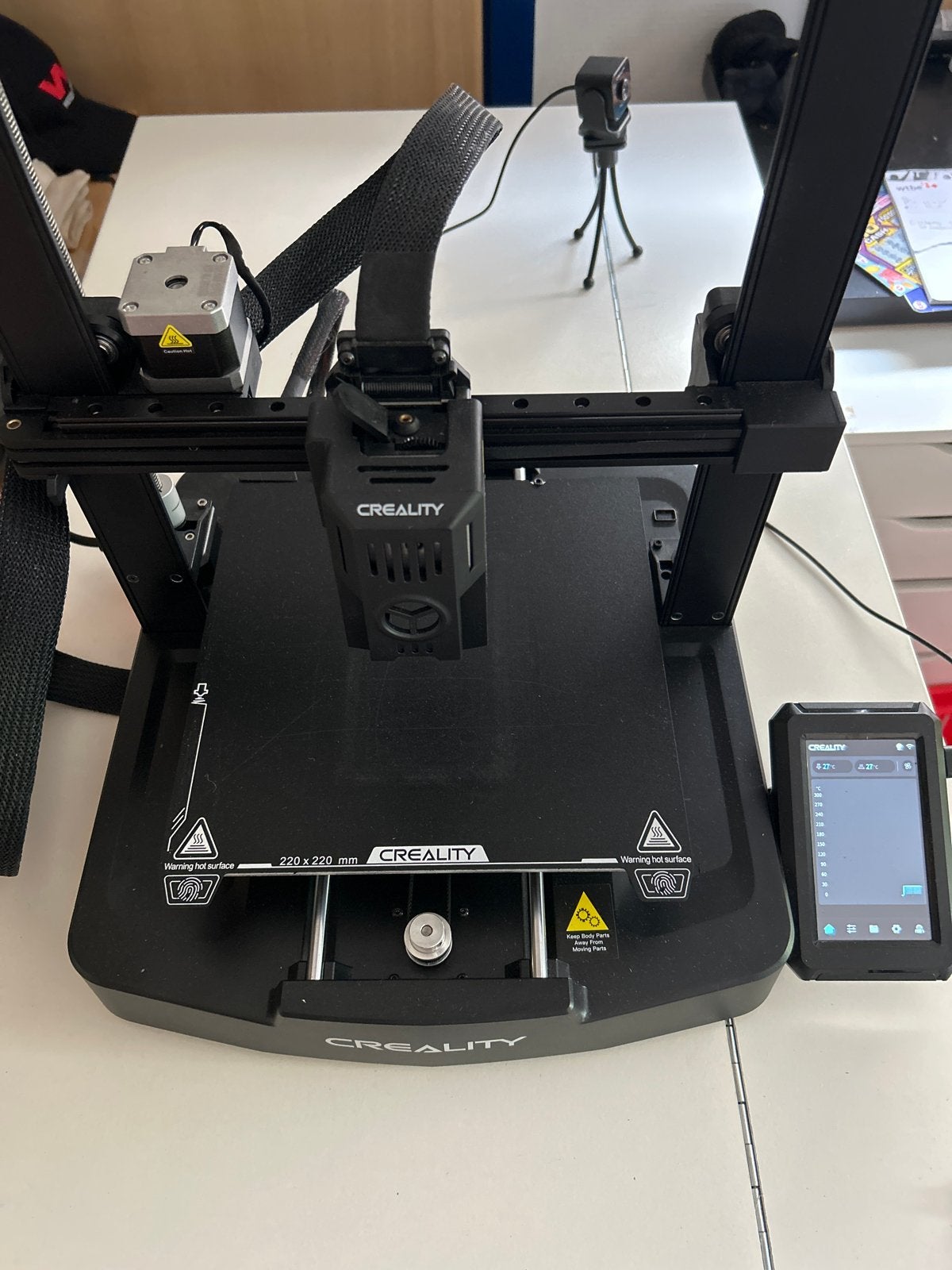 Creality Ender 3V3 KE 3D-printer incl camera, Ophalen, Zo goed als nieuw, Filament