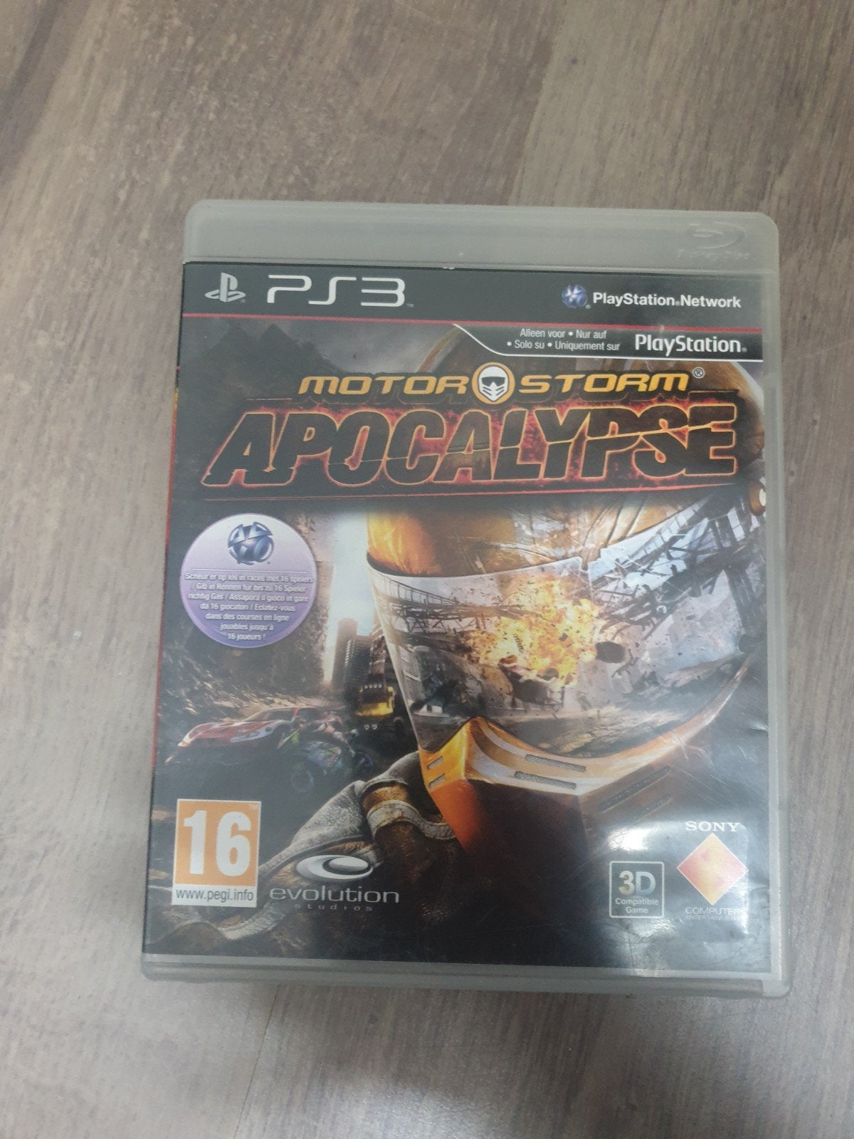 ps3 motor storm, apocalypse, 1 speler, Ophalen, Zo goed als nieuw, Racen en Vliegen