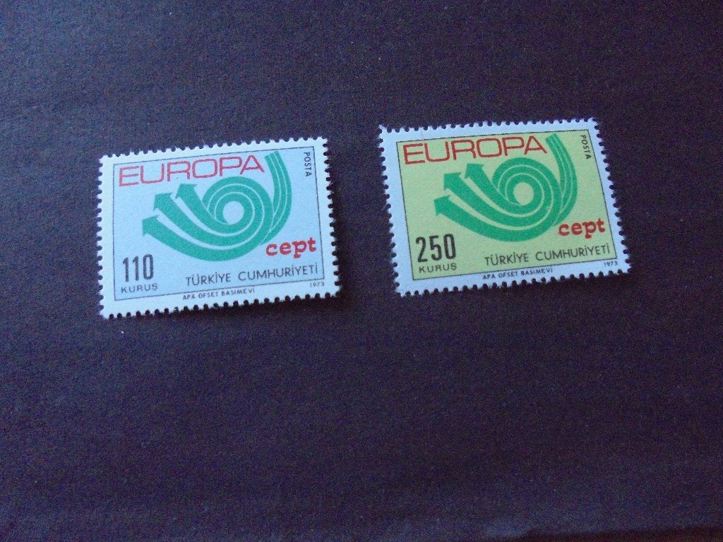CEPT Turkije 1973 postfris, Verzenden, Postfris, Overige thema's