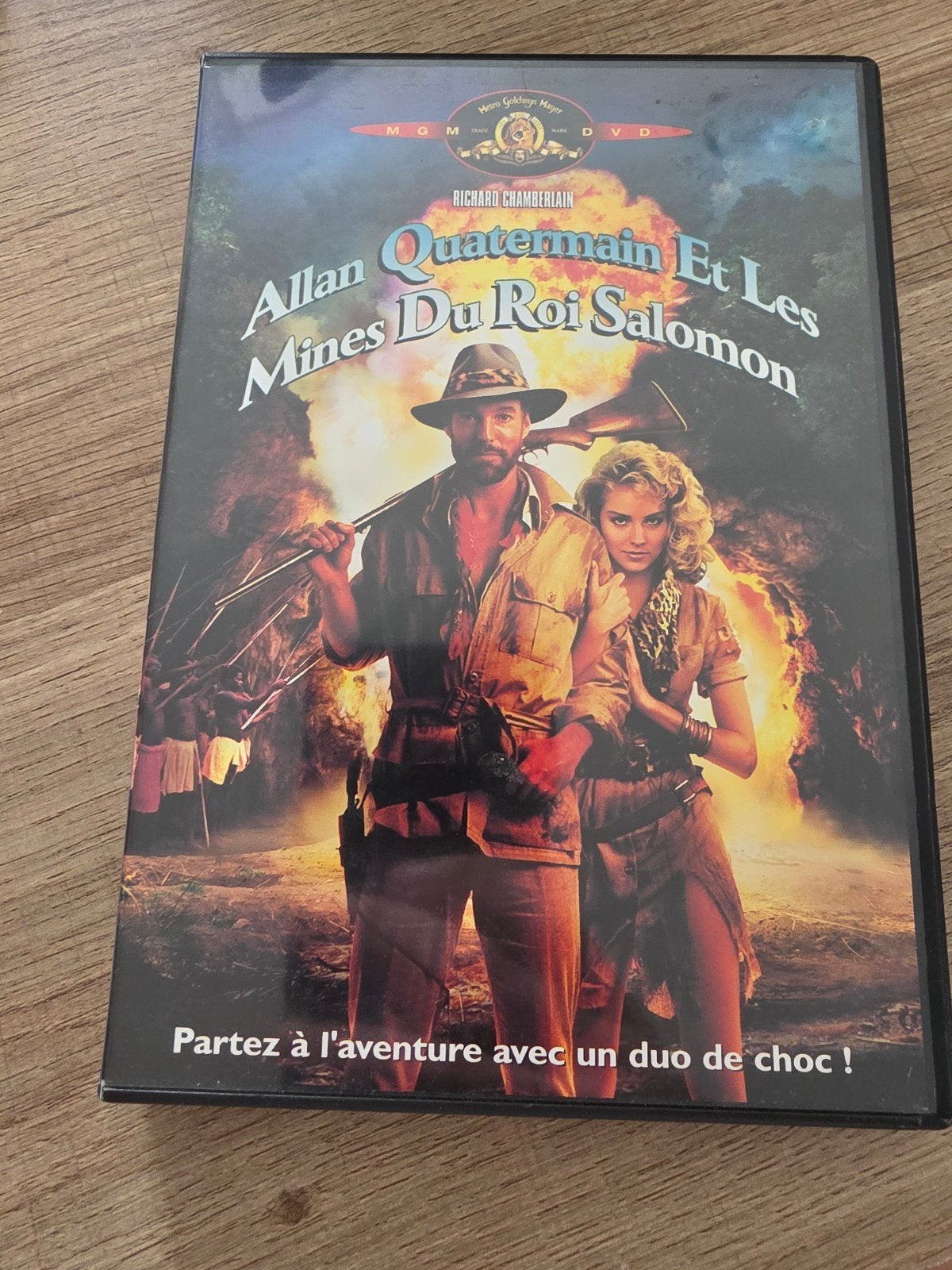 Allan quatermain king's solomon mines, 1985 , Franse uitgave, Cd's en Dvd's, Alle leeftijden, Ophalen of Verzenden, Zo goed als nieuw