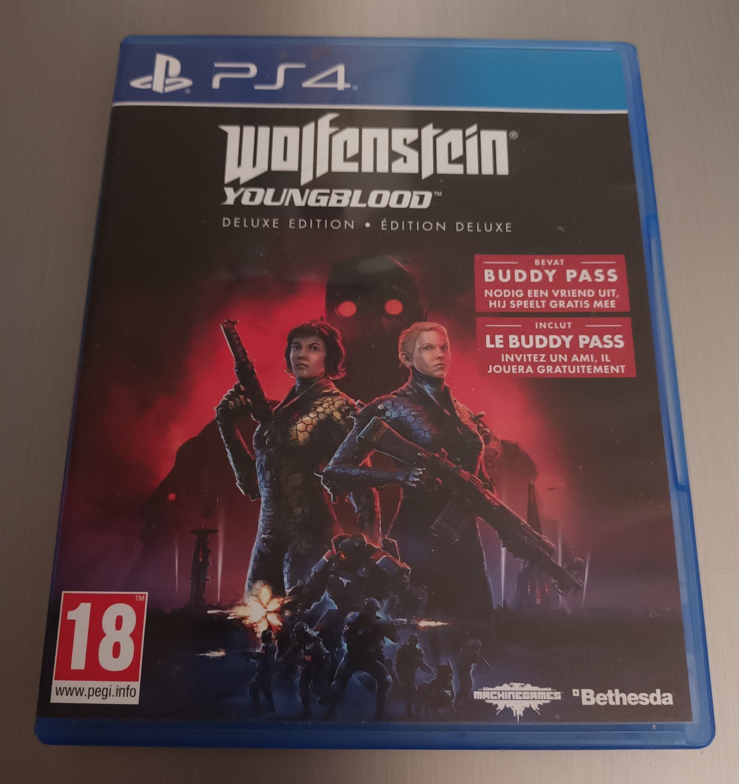 Wolfenstein Youngblood Deluxe Edition PS4, Spelcomputers en Games, Online, Vanaf 18 jaar, Shooter, 2 spelers