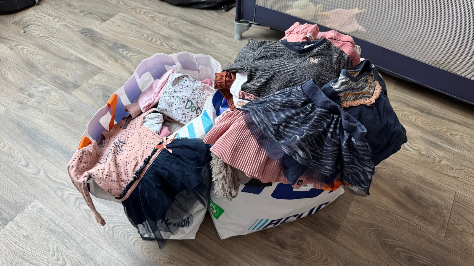 Meisjes/baby kledingpakket maat 50, 56, 62, 68, Ophalen, Gebruikt, Overige maten