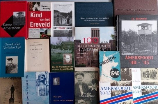 23 Verschillende oorlogsboeken van Amersfoort, H'land, e.o., Armando, Hans Verhagen & Maud Keus, Ophalen of Verzenden, Algemeen