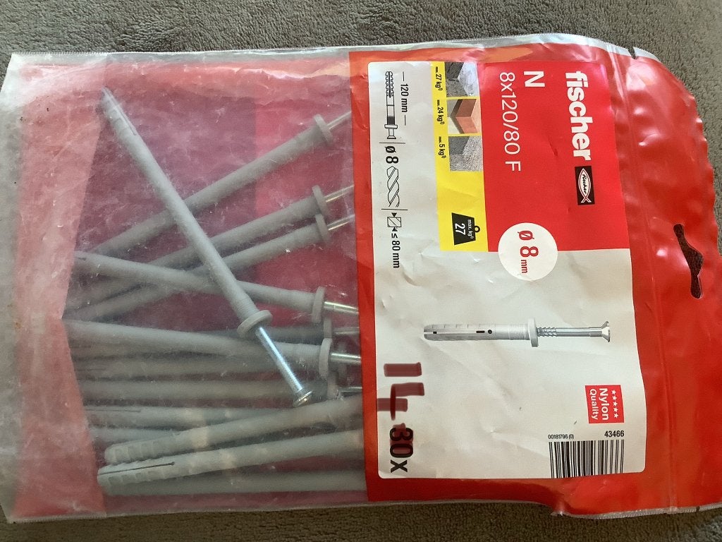 Spijkerpluggen, slagpluggen, Doe-het-zelf en Verbouw, Ophalen, Nieuw
