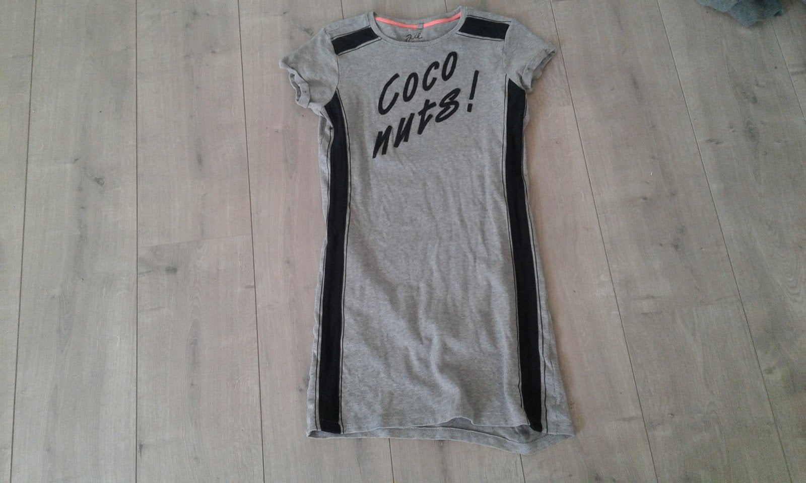 Grijs jurkje, Kinderen en Baby's, Kinderkleding | Maat 176, Ophalen of Verzenden, Zo goed als nieuw, Meisje, Jurk of Rok