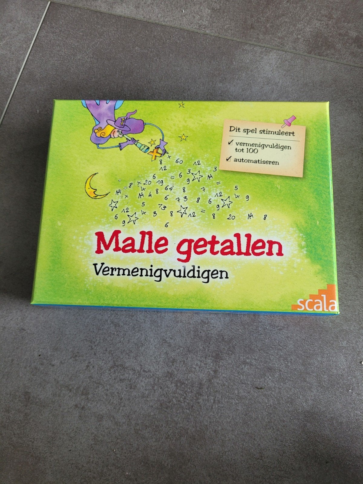 Malle Getallen Vermenigvuldigen - Educatief Rekenspel, Ophalen of Verzenden, Zo goed als nieuw, Puzzelen