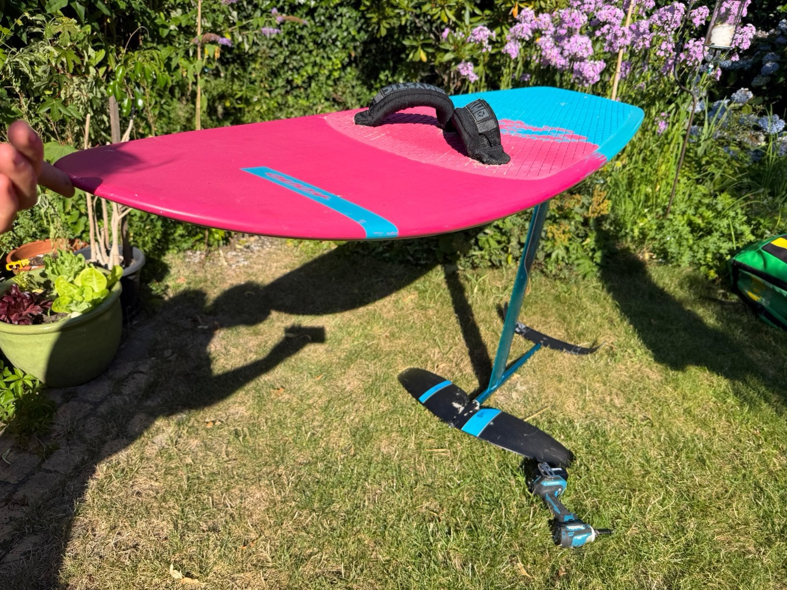 F-one foil board beginners bord. Compleet, Foil, Ophalen, Gebruikt, Kiteboard