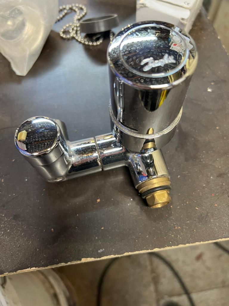 Thermostaat knop cv, Ophalen of Verzenden, Nieuw, Chroom, Overige typen