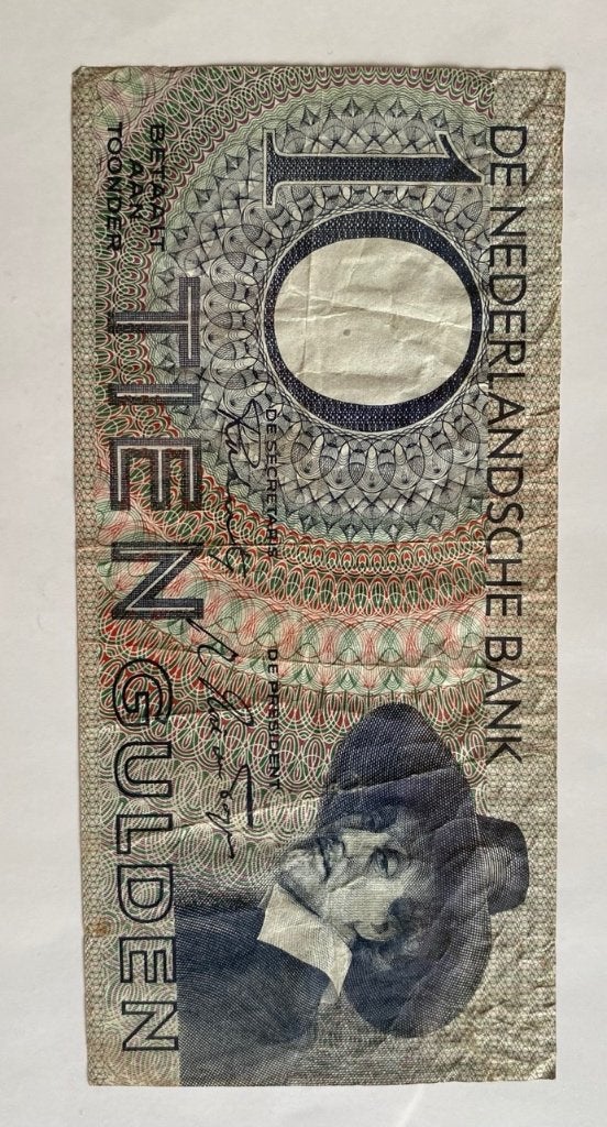 Bankbiljetten Nederland, Ophalen, 10 gulden, Setje