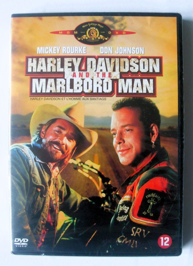 Harley davidson & The Marlboro Man (originele dvd) NIEUW !!!, Spaans, Actie, Ophalen of Verzenden, Nederlands