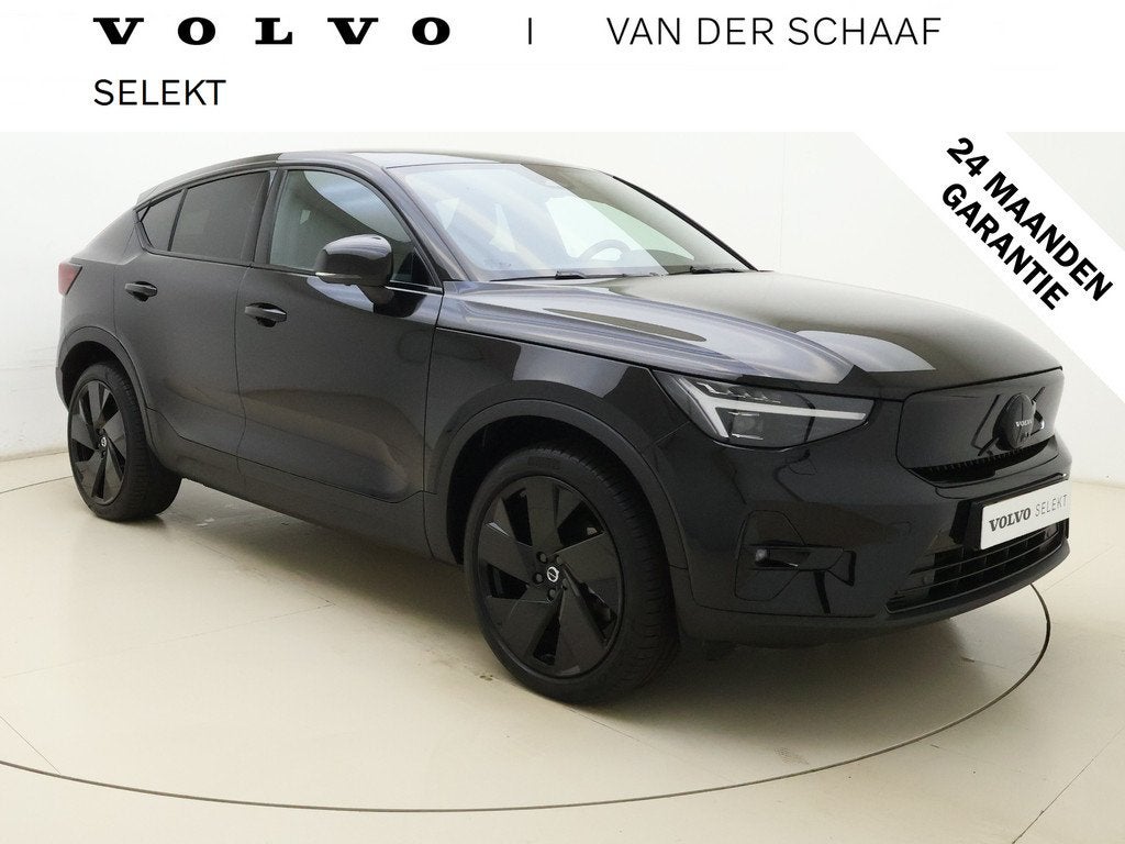 Volvo EC40 Extended Range Ultra Black Ed. 82 kWh | 360 Camer, Auto's, Volvo, Automaat, Achterwielaandrijving, Gebruikt, 82 kWh