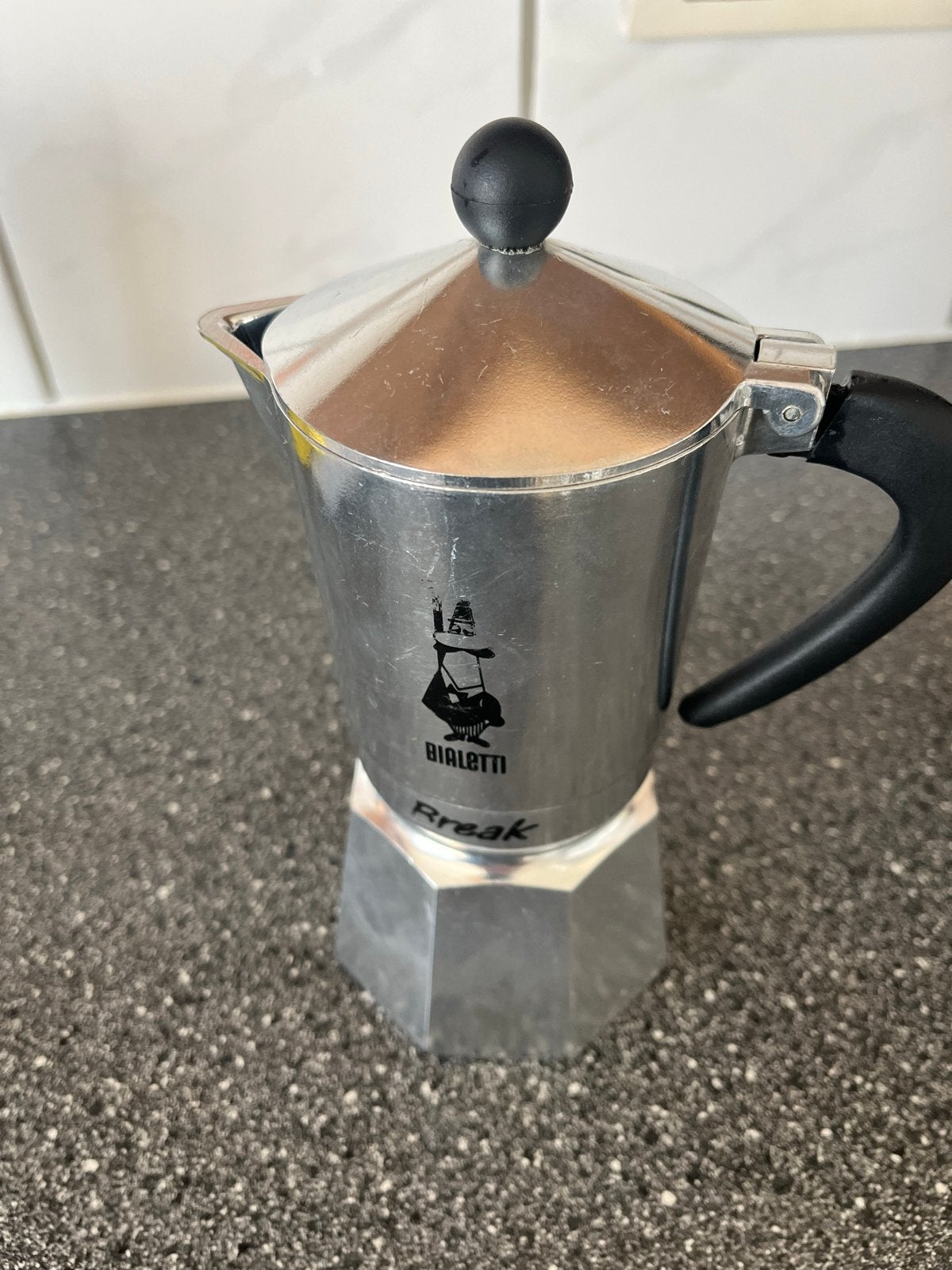 Bialetti Break Moka Express - Klassieke Percolator, Ophalen, Gebruikt, Espresso apparaat, Gemalen koffie