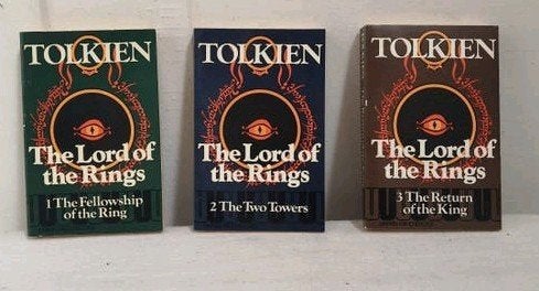 Lord of the Rings boeken 3 vintage  1974, Ophalen, Gelezen