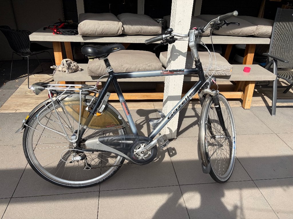 Zeer nette Gazelle Medeo Alu Lite herenfiets, 61 cm., Fietsen en Brommers, Fietsen | Heren | Herenfietsen, Ophalen, Gebruikt, Velgrem
