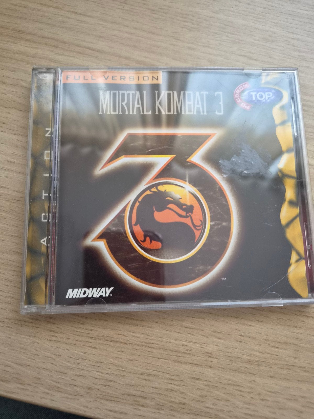 Mortal Kombat 3 (PC CD-ROM, 1995), 1 speler, Ophalen of Verzenden, Zo goed als nieuw, Vechten