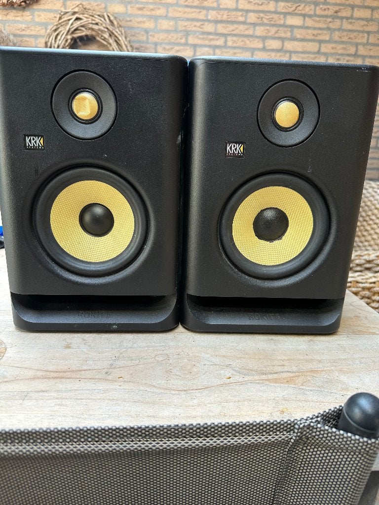 Krk rokit 5 G4, Audio, Tv en Foto, Luidsprekers, Overige merken, Studiomonitor, Gebruikt, Inclusief kabels