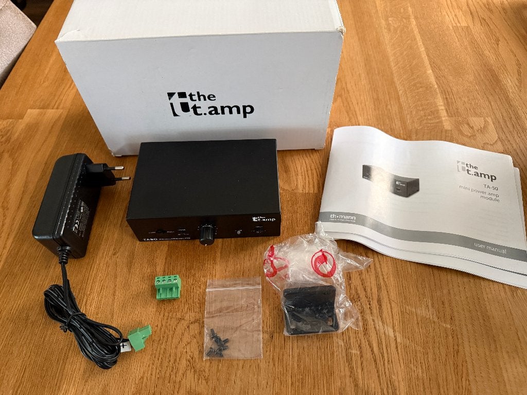 Thomann The t.amp TA-50 versterker ZGAN en compleet, Overige merken, Ophalen of Verzenden, Zo goed als nieuw, Minder dan 60 watt