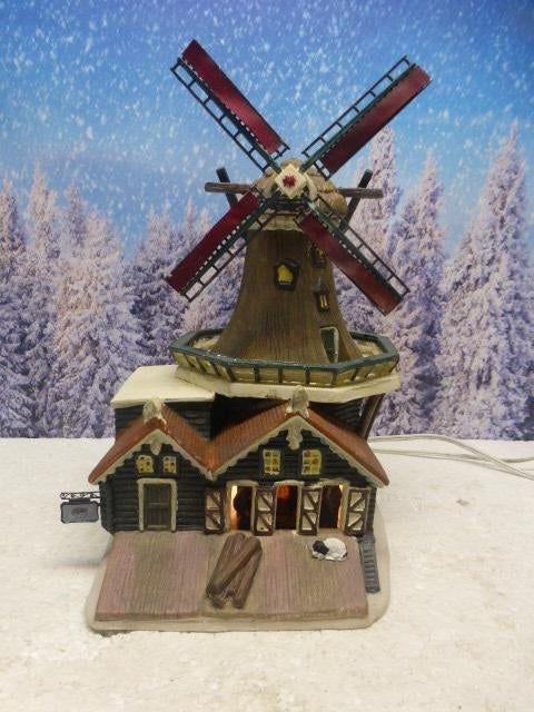 dickensville elfsteden molen de Rat IJlst kerstdorp kerst, Diversen, Kerst, Zo goed als nieuw, Ophalen of Verzenden
