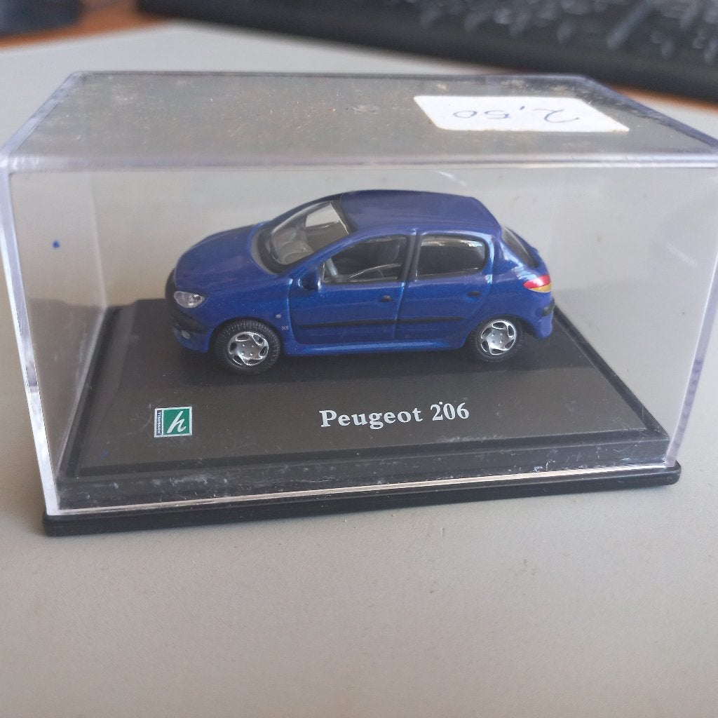 model Peugeot 206, Hobby en Vrije tijd, Modelauto's | Overige schalen, Ophalen of Verzenden, Nieuw, Auto