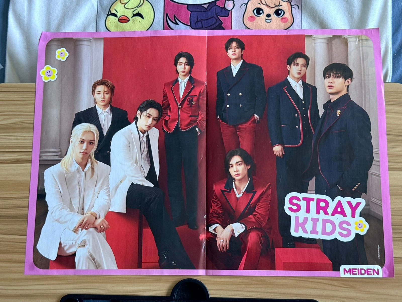 Stray Kids poster maxime en spohie en wicked ariana grande, Verzamelen, Ophalen of Verzenden, Zo goed als nieuw, A4 of kleiner