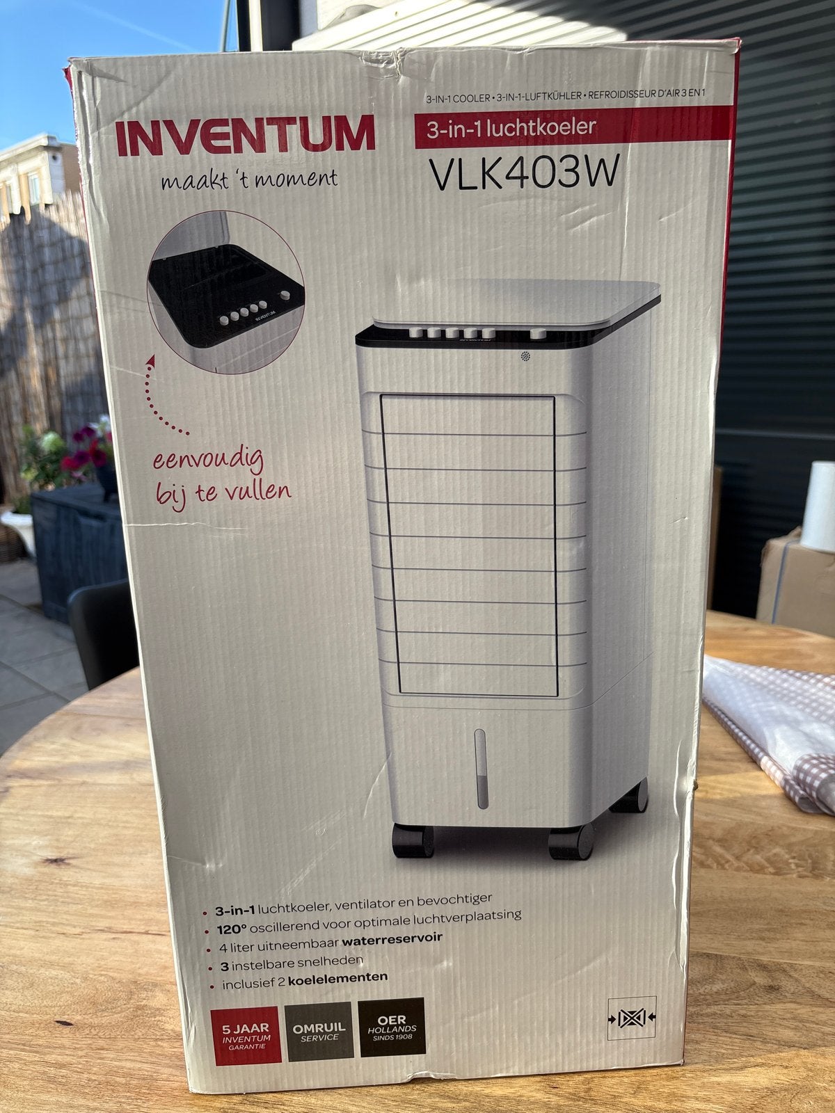 Inventum VLK403W 3-in-1 Luchtkoeler - Zo goed als nieuw, Ophalen, Zo goed als nieuw