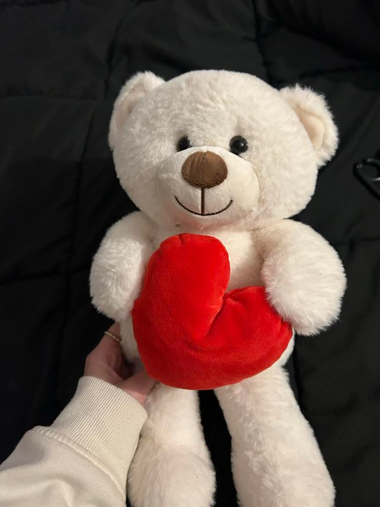 5 teddyberen te koop: 2 XXL en 3 kleine knuffelberen, Beer, Nieuw, Ophalen of Verzenden, Beige