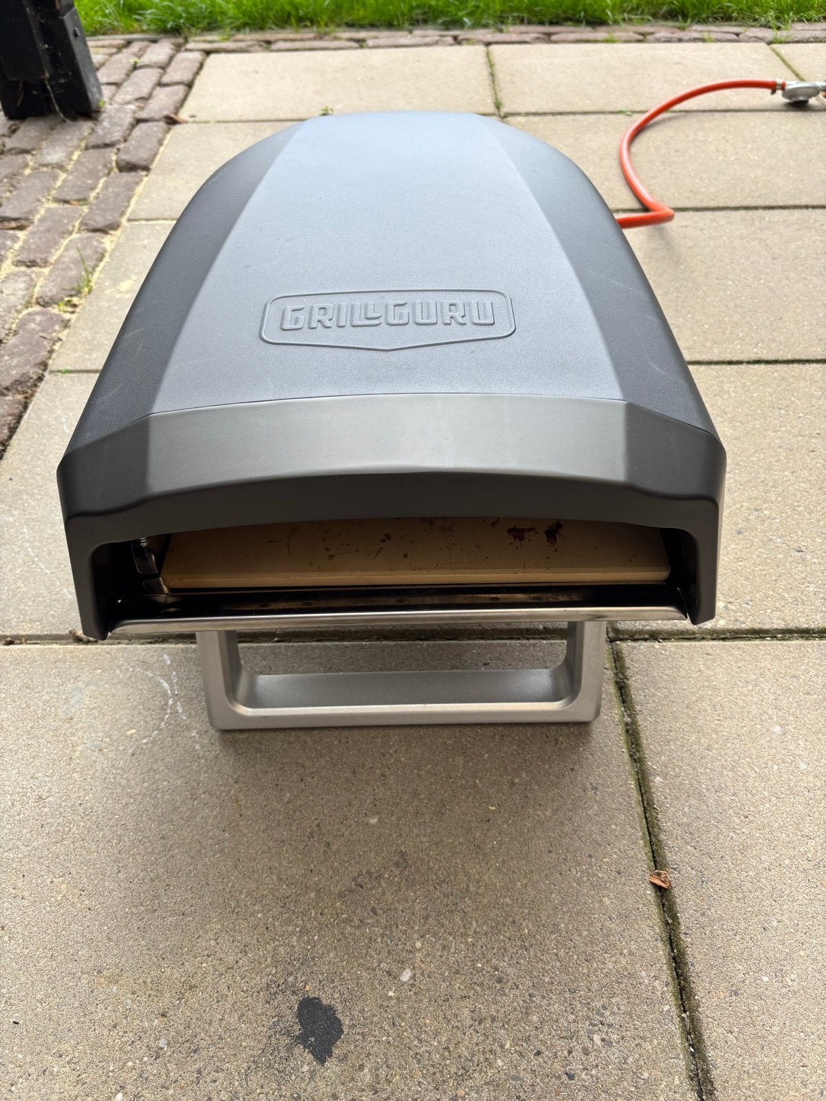 Grill Guru Pizza Oven - Zo goed als nieuw, Ophalen of Verzenden, Zo goed als nieuw