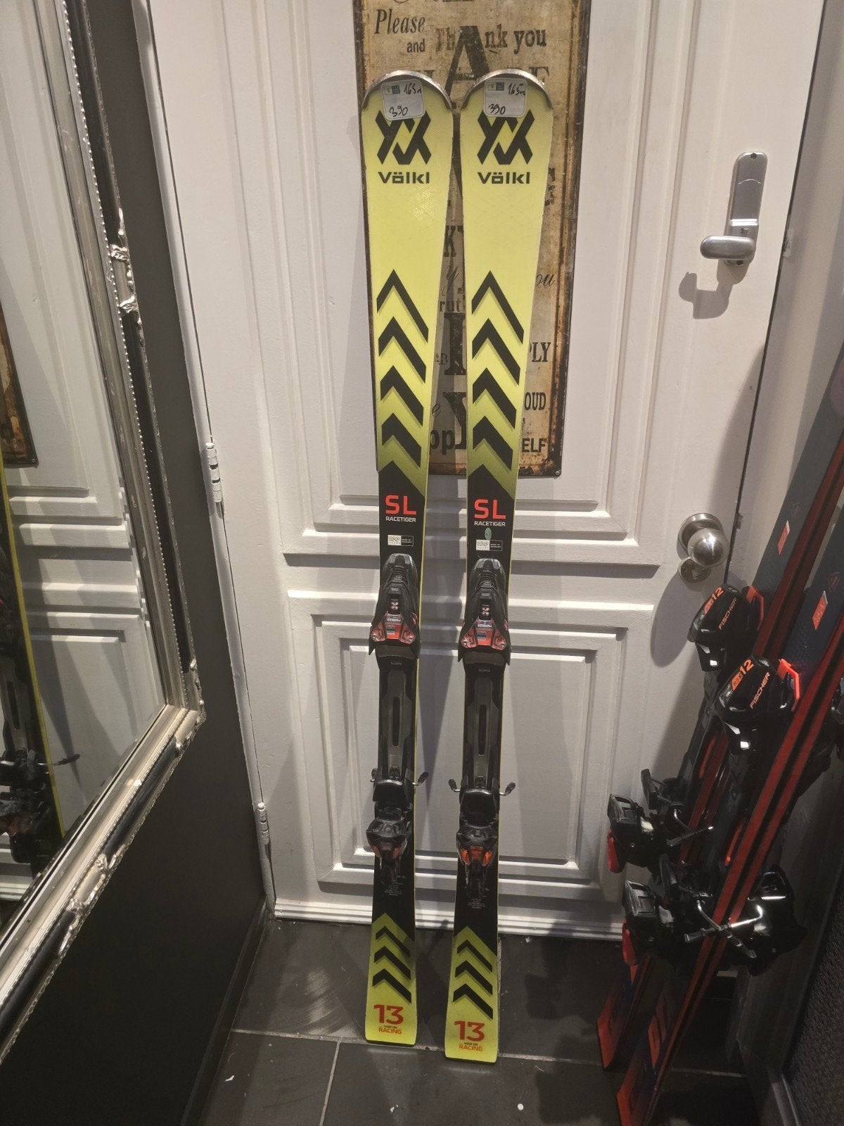 165cm VOLKL RACETIGER SL, Sport en Fitness, Skiën en Langlaufen, Overige merken, Gebruikt, Ophalen of Verzenden, Carve