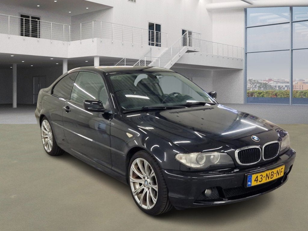 BMW 3-serie Coupé 318Ci Executive, Auto's, Keurmerk '100% Onderhouden', Dealer onderhouden, Achterwielaandrijving, Zwart