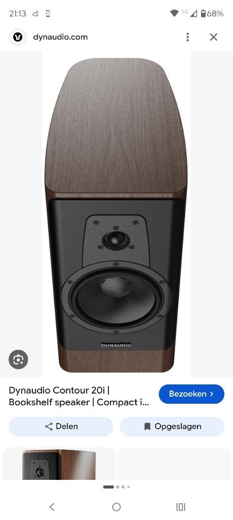 Dynaudio Contour 20i gezocht, Ophalen, Zo goed als nieuw, Overige merken