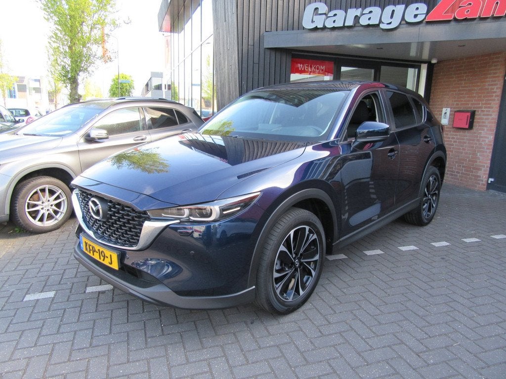 Mazda CX-5 2.5 SkyActiv-G 194, Auto's, Mazda, Gebruikt, Zwart, 4 cilinders, 2000 kg