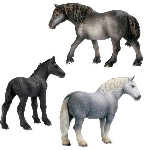 Schleich Percheron Familie, Ophalen of Verzenden, Zo goed als nieuw