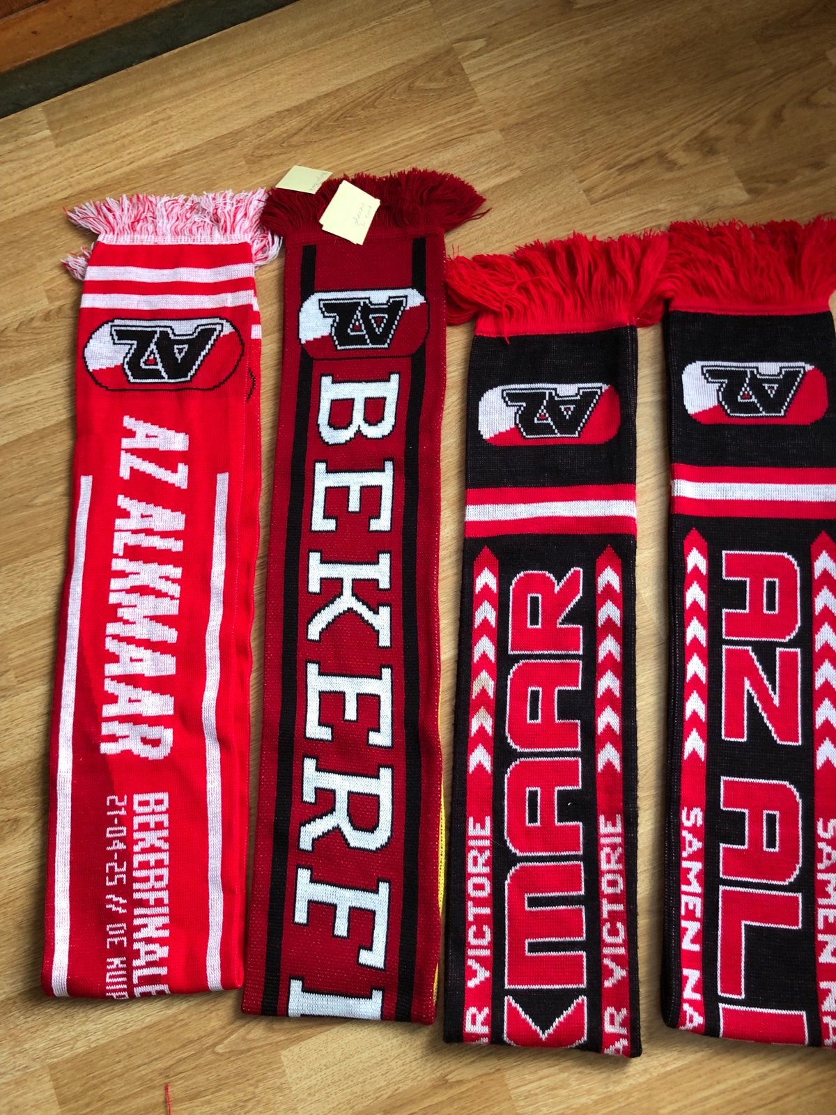 AZ sjaals - Diverse AZ Alkmaar fansjaals, Ophalen of Verzenden, Zo goed als nieuw