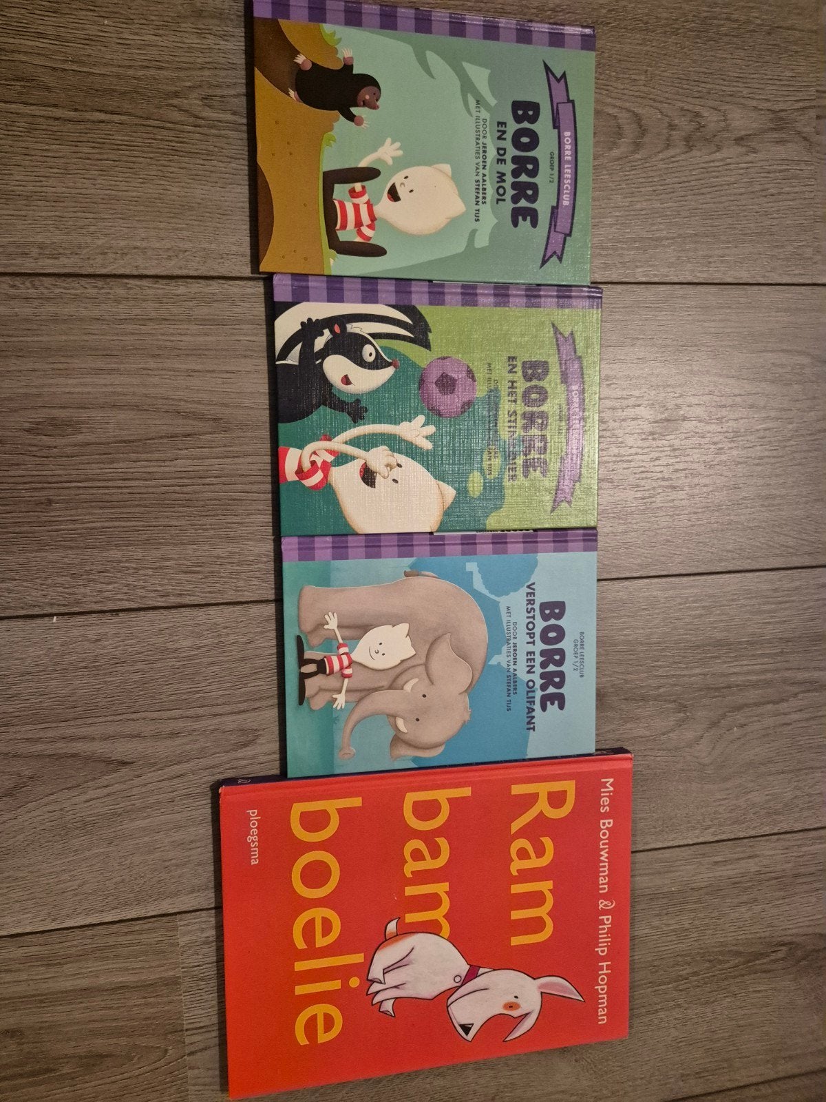 Borre Leesclub & Ram bam boelie kinderboeken set, Boeken, Ophalen of Verzenden