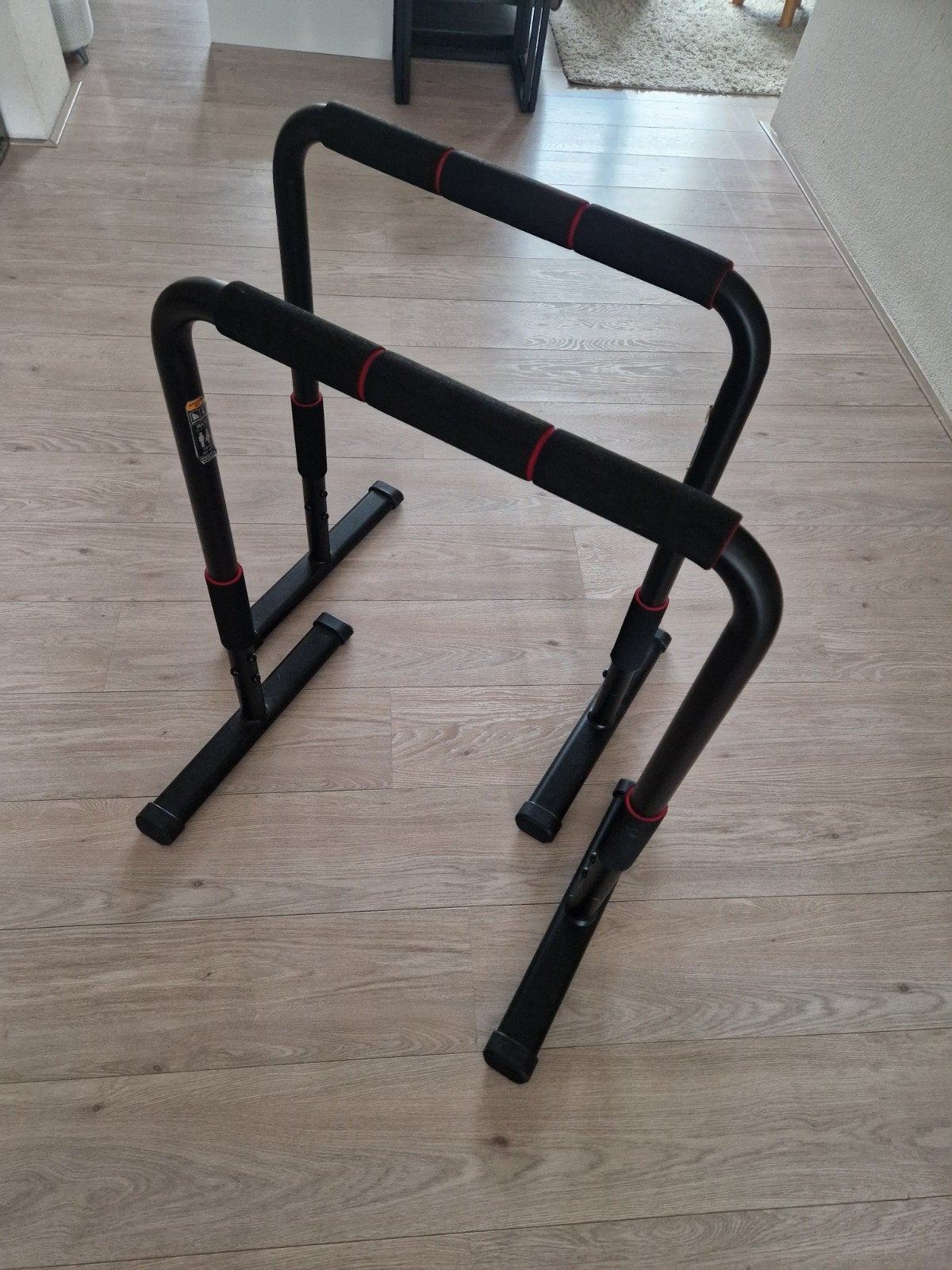 Dip bars / Parallettes - Decathlon Domyos, Ophalen, Zo goed als nieuw, Buik, Overige typen