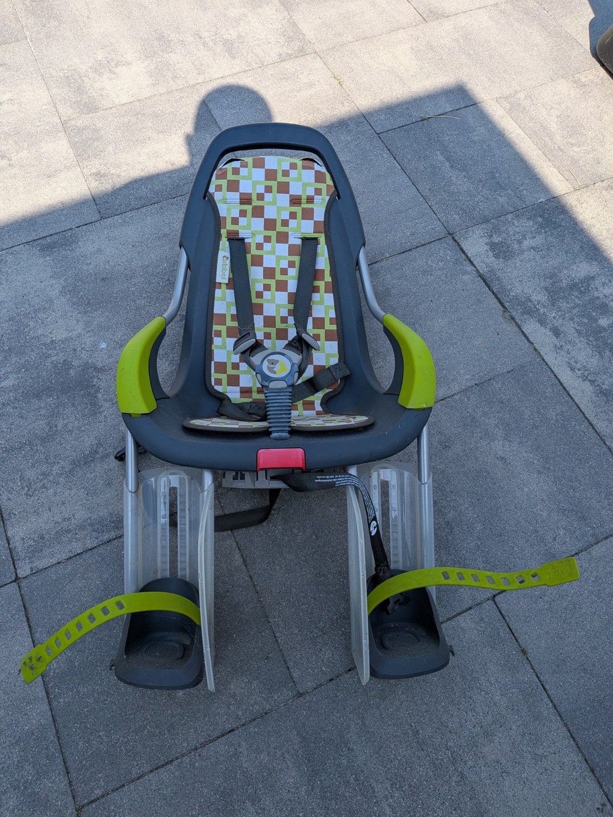 Qibbel fietsstoeltje, Fietsen en Brommers, Achterzitje, Qibbel, Ophalen, 15 t/m 25 kg