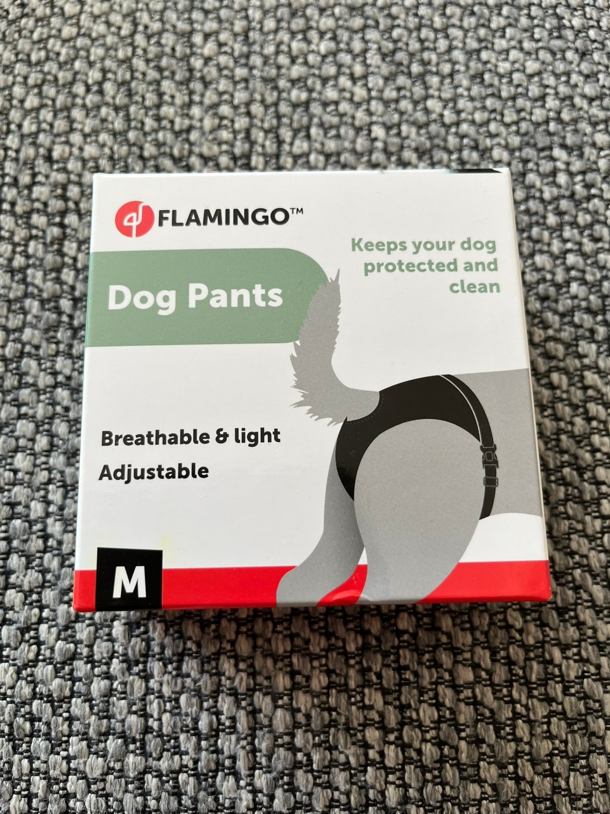Loopsheidbroekje maat M, Dieren en Toebehoren, Hondenkleding, Ophalen of Verzenden, Zo goed als nieuw, Hondenjas