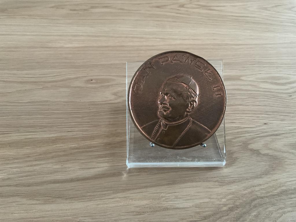 Paus Johannes Paulus II Medaille - Jasna Góra 600 Jaar, Ophalen of Verzenden, Overige materialen, Buitenland