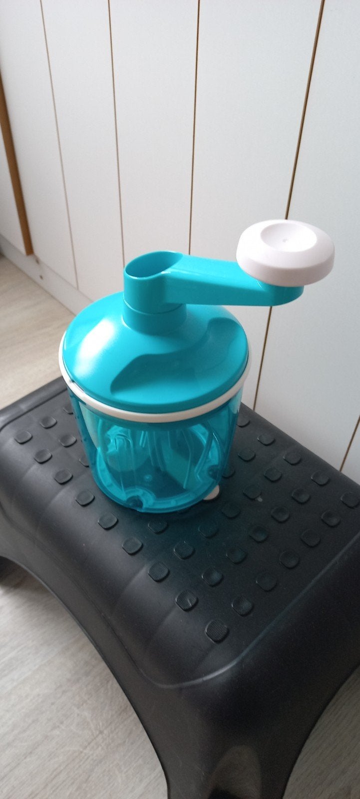 Tupperware  klopper- Turquoise, Ophalen of Verzenden, Zo goed als nieuw, Blauw, Overige typen
