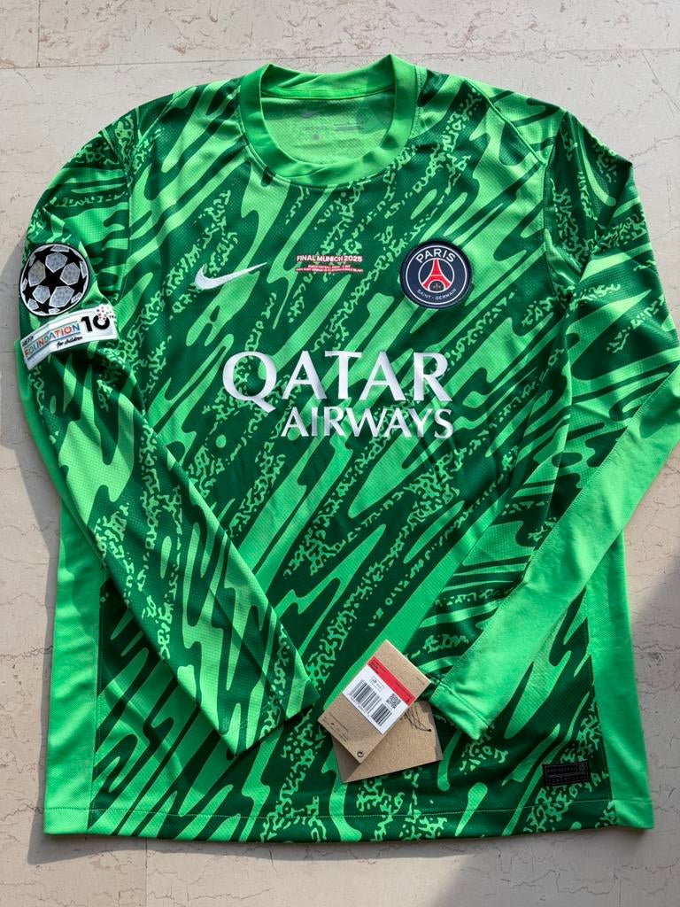 PSG Shirt Finale UCL - Donnarumma # 1, Ophalen of Verzenden, Zo goed als nieuw, Shirt
