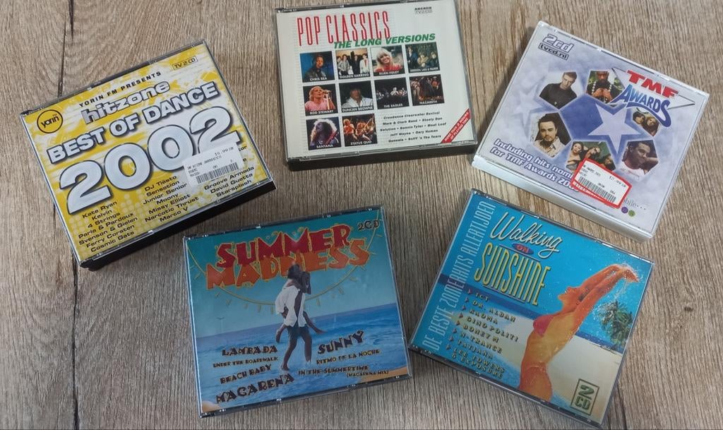 5 dubbel  cd boxen nummer 57, Ophalen of Verzenden, Zo goed als nieuw, Dance Populair