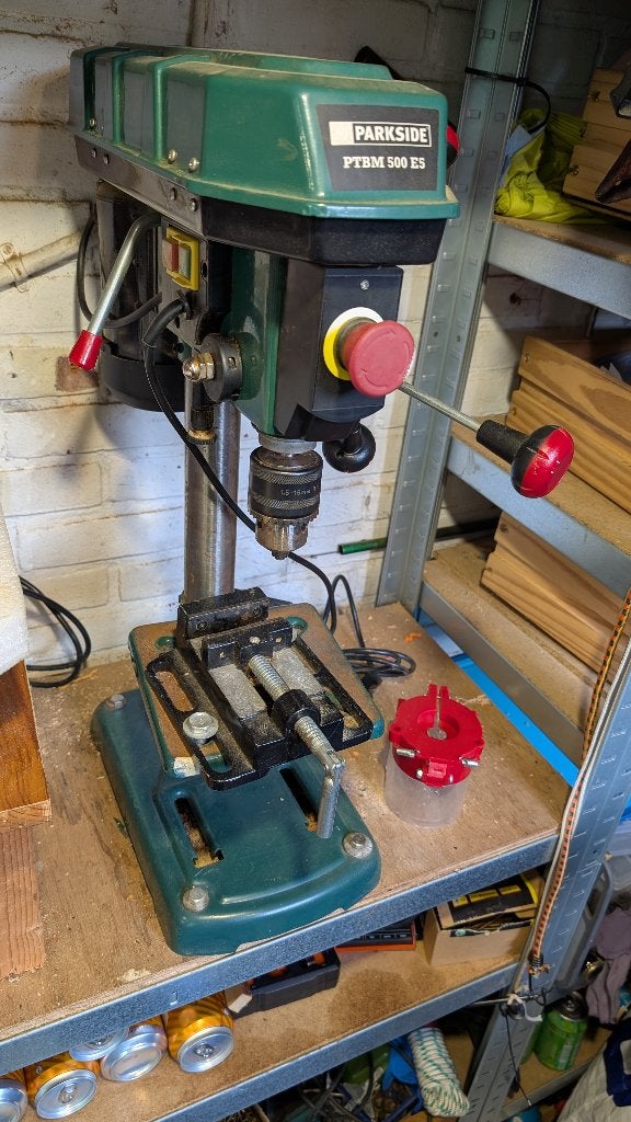 prima kolom boormachine Parkside PTBM 500ES, Ophalen, Gebruikt, Variabele snelheid, Kolomboormachine