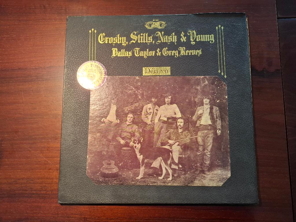 LP - Crosby, Stills, Nash and Young - Deja Vu (1970), Cd's en Dvd's, Vinyl | Rock, Singer-songwriter, Gebruikt, Ophalen of Verzenden